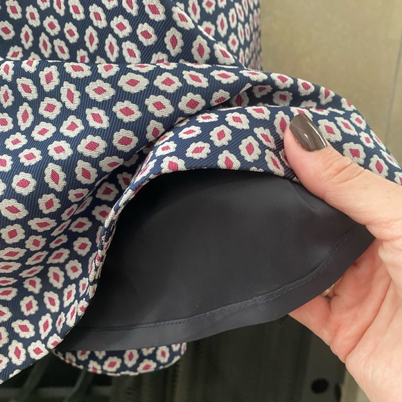 J. Crew A-line Dress in Festive Piper Foulard - Picture 10 of 12